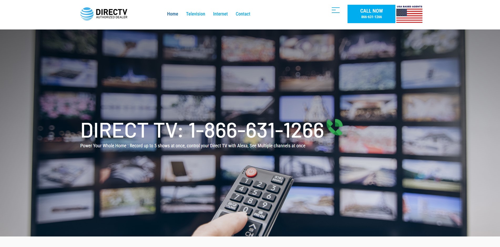 Digital TV Authorized DirecTV Dealer - Web Design and Graphic Design