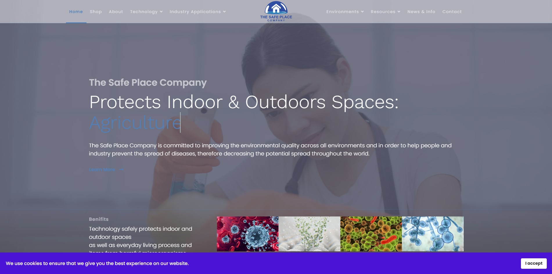 The Safe Place Company - Web Design and Graphic Design