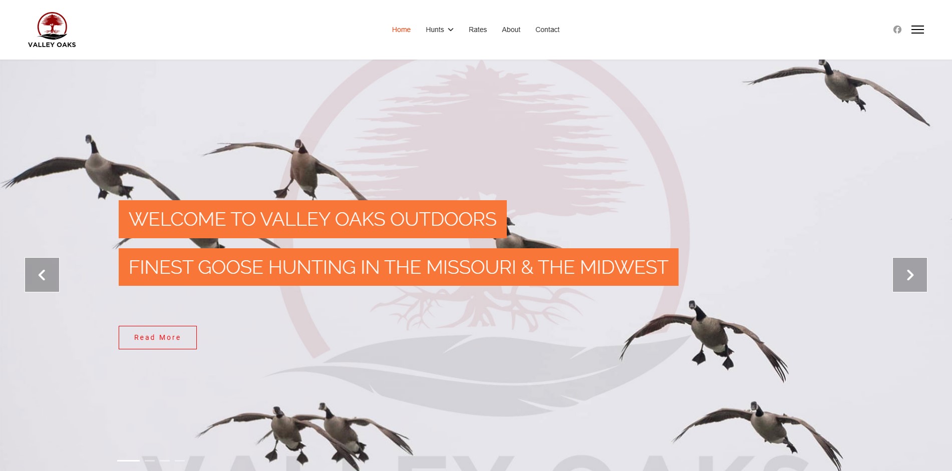 Valley Oaks Hunts - Web Design and Graphic Design